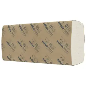 Wepa lapelinis rankšluostinis popierius LPMB2336V - 80%, 2 sl, 336 lapelių V, 24 x 21, 12 vnt