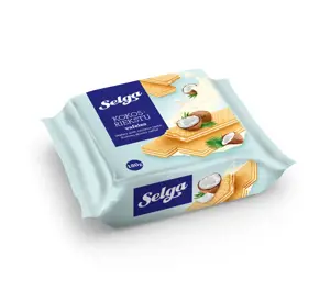 SELGA kokosiniai vafliai, 180g