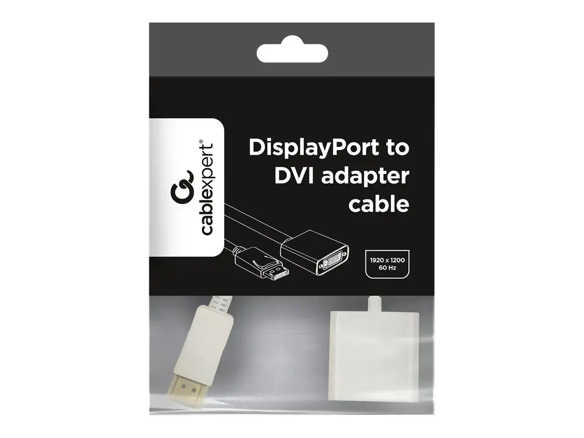 GEMBIRD A-DPM-HDMIF-002-W Gembird Displayport vyriškos ir HDMI moteriškos lyties adapteris, 10 cm