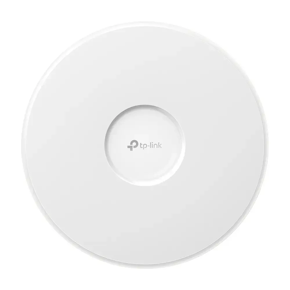 TP-Link Omada BE9300 Ceiling Mount Tri-Band Wi-Fi 7 Access Point, 9300 Mbit/s, 574 Mbit/s, 2880 Mbit/s, 5760 Mbit/s, 2500 Mbit/s, IEEE 802.11a, IEEE 802.11ac, IEEE 802.11ax, IEEE 802.11b, IEEE 802.11be, IEEE 802.11g, IEEE 802.11n