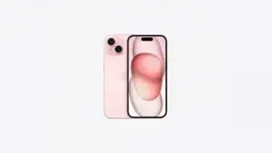 Mobilusis telefonas Apple iPhone 15, 128 GB, Rožinė
