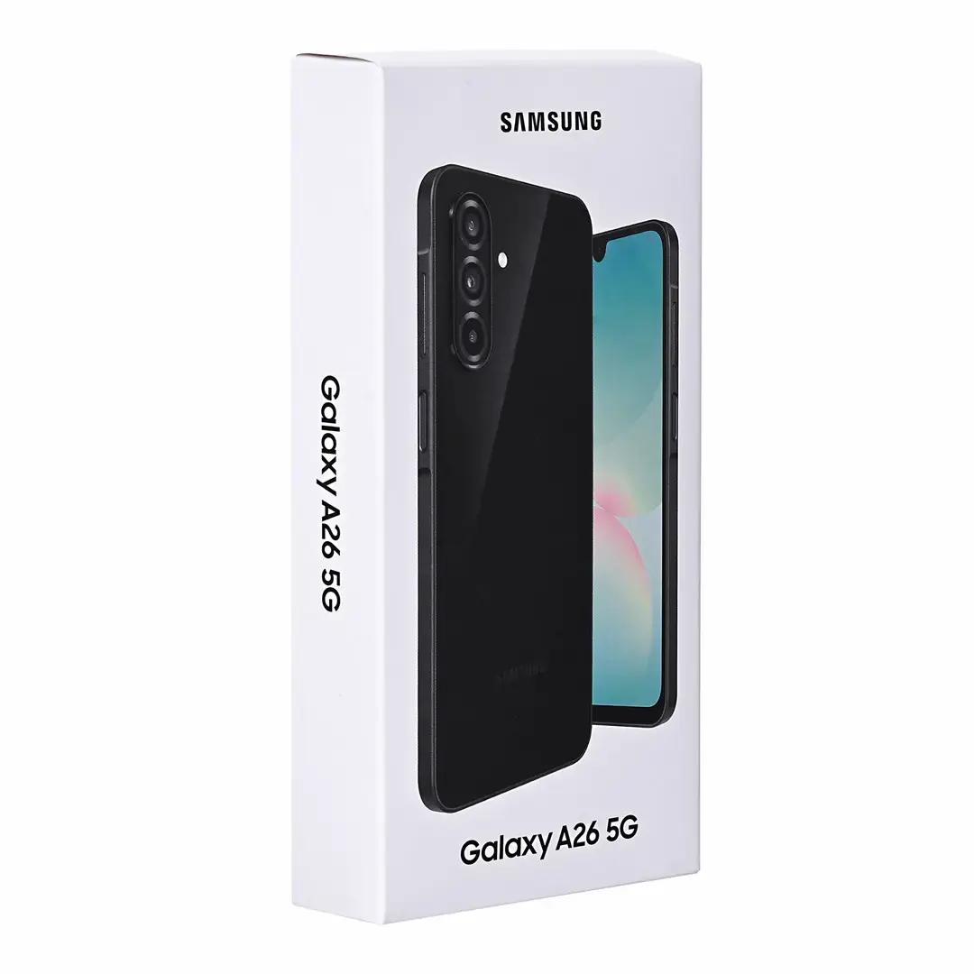 Mobilusis telefonas Samsung Galaxy A26, 128 GB, Juoda