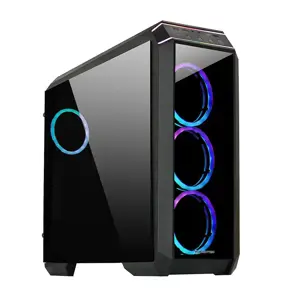 Chieftec Stallion II, Midi Tower, PC, Black, ATX, micro ATX, Mini-ITX, Blue, Green, Red, Case fans