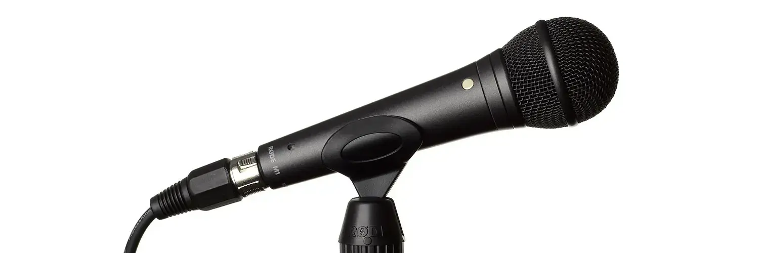 RØDE M1 mikrofonas Juodas scenos / pasirodymų mikrofonas
