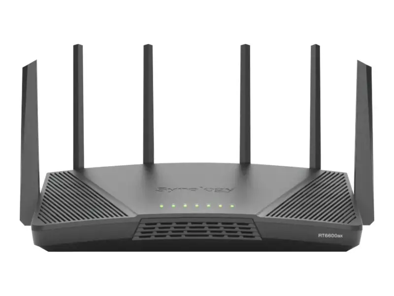 Synology RT6600ax maršrutizatorius WiFi6 1xWAN 3xGbE 1x2,5Gb belaidis maršrutizatorius