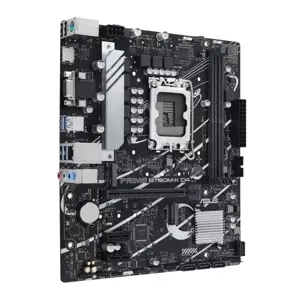 ASUS PRIME B760M-K D4, "Intel", LGA 1700, "Intel® Celeron®", "Intel® Core™ i3", "Intel® Core™ i5", "Intel® Core™ i7", "Intel® Core™ i9",..., LGA 1700, DDR4-SDRAM, 64 GB