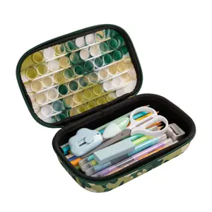 Penalas ZIPIT ZIP & POP Storage Box, kariškas