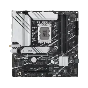ASUS PRIME B760M-A WIFI D4, "Intel", LGA 1700, "Intel® Celeron®", "Intel® Core™ i3", "Intel® Core™ …