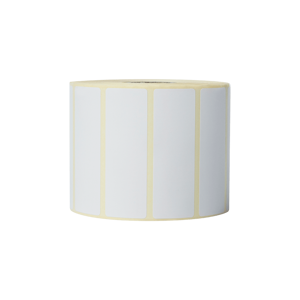 Brother BDE-1J026076-102, balta, lipni spausdintuvo etiketė, iškirpta etiketė, tiesioginio terminio spausdinimo, stačiakampis, Brother TD