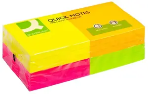 Lipnūs lapeliai 76x76mm(4x3x80lap) neoniniai