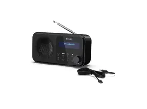 "Sharp DR-P420", nešiojamasis, skaitmeninis, DAB, DAB+, FM, automatinis nuskaitymas, automatinis derinimas, 2 W, AAC
