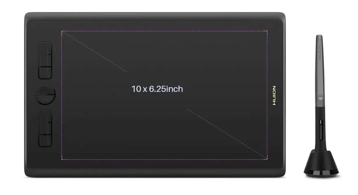 "Huion H610X" grafinė planšetė