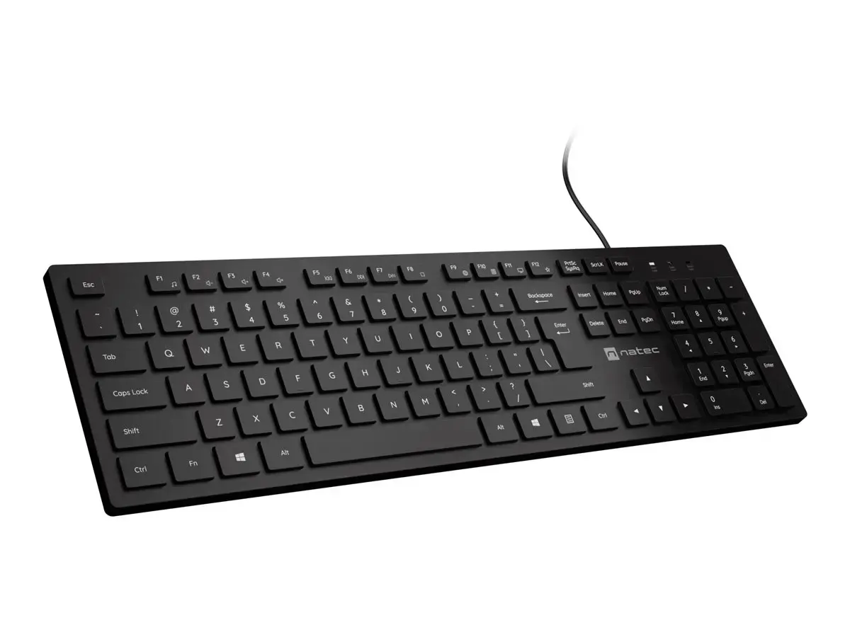 Natec | Herring | Keyboard | Wired | US | Black