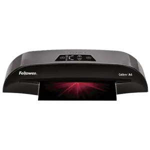 "Fellowes Calibre" A4 formato laminatorius - juodas, 24 cm, šaltas laminavimas, 1 min, 500 mm/min, 12,5 cm, A4