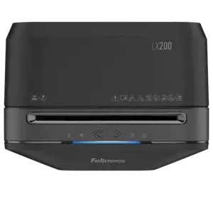 "Fellowes Powershred LX200", 4 x 12 mm, 22 l, jutiklinis, 4 ratukai, 2000 mm/min, 12 lapų