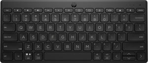HP 355 Compact Multi-Device Bluetooth Keyboard, Wireless, Bluetooth, Mechanical, Black