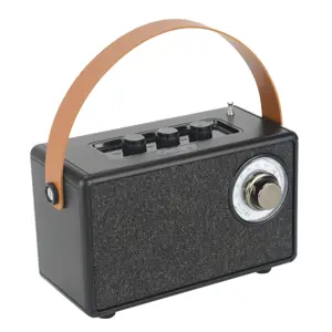 Camry | Speaker with radio | CR 1902 B | Black | Wireless connection