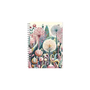 Kalendorius DIENA SPIRAL, Alice, kartoninis viršelis, 14 x19 cm, langeliais
