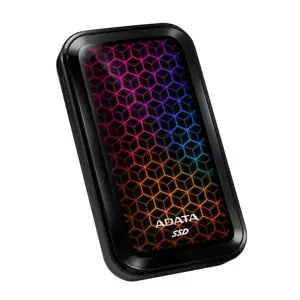 Išorinis SSD diskas ADATA SE770G 2TB USB-C USB 3.2 Įrašymo greitis 800 MBajtų/sek. Skaitymo greitis…