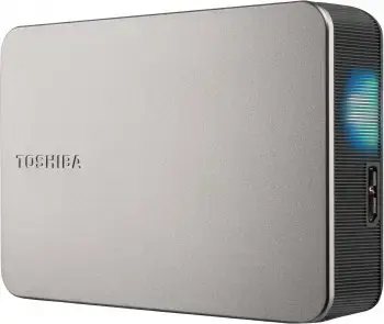 TOSHIBA 4 TB EXTERNAL HDD - CANVIO FLEX (WARM SILVER)
