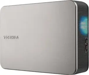 TOSHIBA 4 TB EXTERNAL HDD - CANVIO FLEX (WARM SILVER)