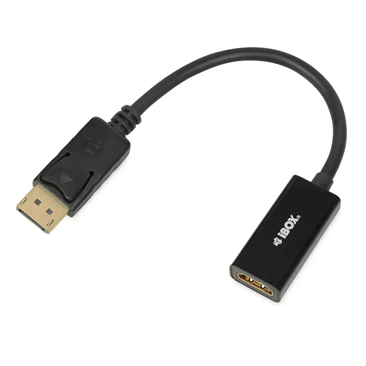 "iBox IADP4K" ekrano prievado ir HDMI kabelio adapteris
