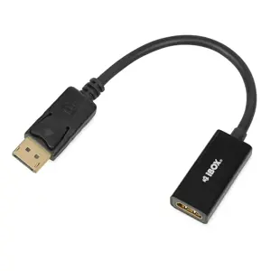 "iBox IADP4K" ekrano prievado ir HDMI kabelio adapteris