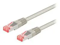 Patch Cable | 50889 CAT 6 S/FTP | PVC AWG 28/7 | Cable length: 5 m | Grey