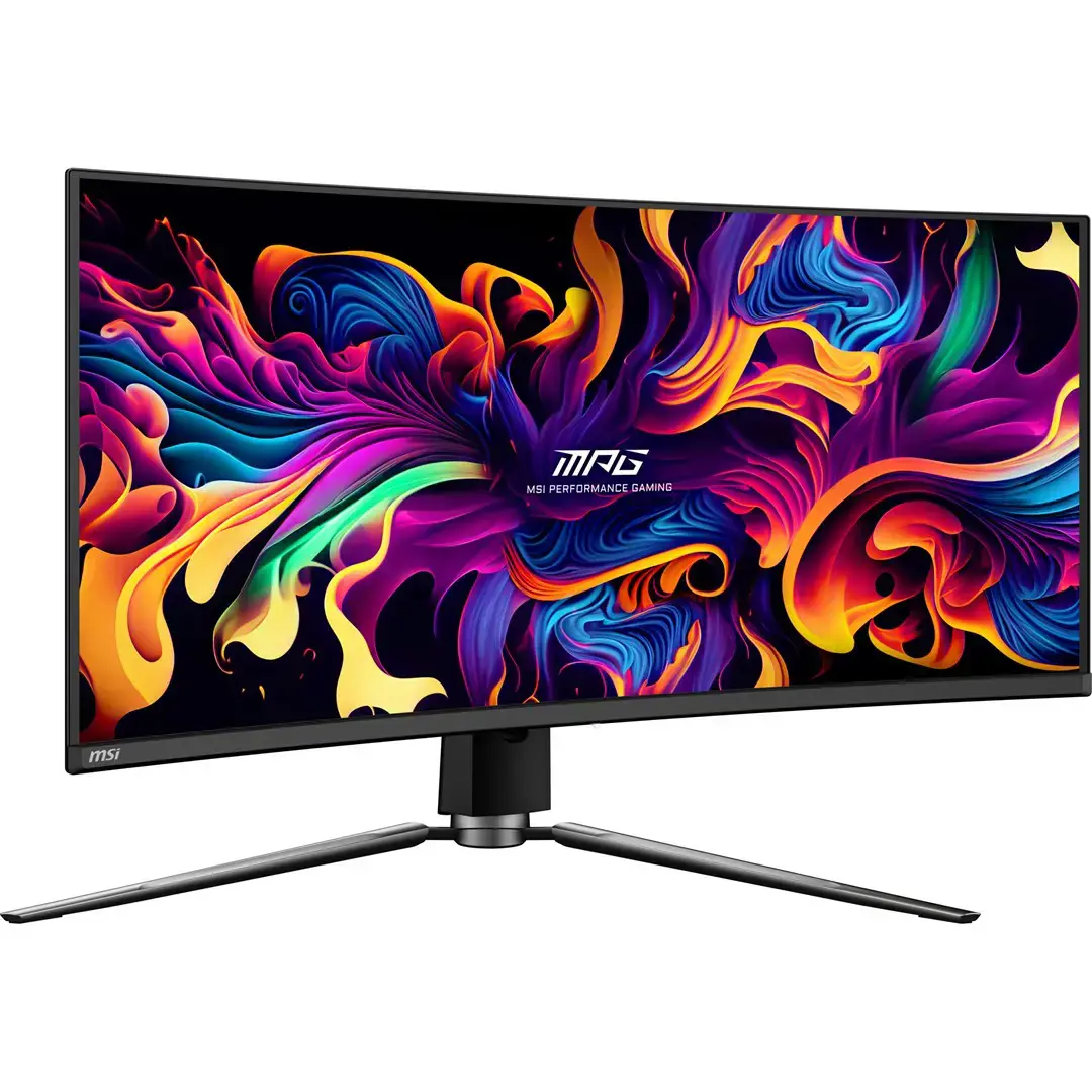 Monitor MSI 34" Gaming/Curved/21 : 9 Panel QD-OLED 3440x1440 240 Matte 0.03 ms Swivel Height adjustable Tilt Colour Black MPG341CQPXQD-OLED
