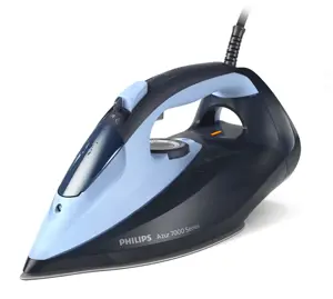 Philips 7000 Series Steam iron DST7041/20, 2800W, 50 g/min continous steam, 250g steam boost, verti…