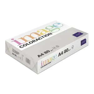 Spalvotas popierius IMAGE COLORACTION, A4, 80 g/m2, 500  lapų, pilka (Nr. 93)