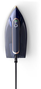 "Philips" DST8050/20, garų lygintuvas, "SteamGlide Elite" padas, 3 m, 260 g/min, mėlynas, auksinis, 85 g/min