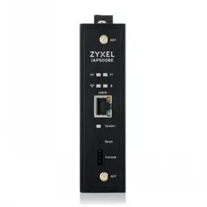 ZYXEL IAP500BE, BE5000, DUAL RADIO 2X2 MU-MIMO, POE+ (802.3AT), INDUSTRIAL AP, DIN RAIL MOUNTED STA…