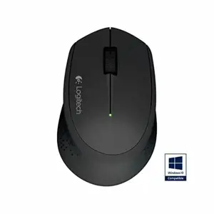 "Logitech" belaidė pelė M280, dešinioji, optinė, RF belaidė, 1000 DPI, juoda