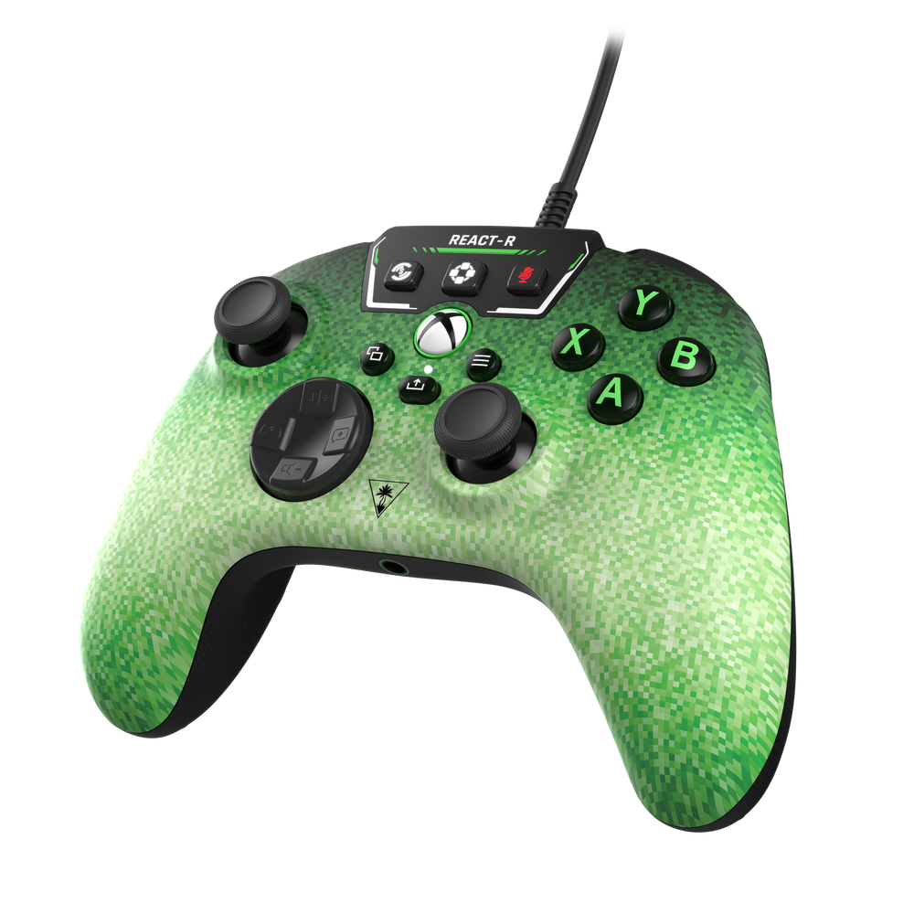 Turtle Beach React-R, Gamepad, PC, Xbox One, Xbox Series S, Xbox Series X, D-pad, Menu button, Share button, View button, Analogue / Digital, Wired, USB