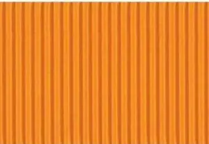 Gofruotas kartonas 50x70cm Folia oranžinis