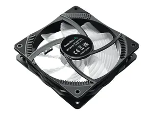 "DeepCool RF120 FS", ventiliatorius, 12 cm, 500 aps/min, 1500 aps/min, 27 dB, 56,6 cfm