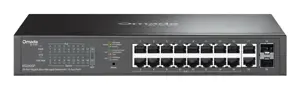 OMADA ES220GP network switch Managed Gigabit Ethernet (10/100/1000) Power over Ethernet (PoE) Black