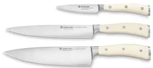 WUSTHOF Classic Ikon Creme peilių rinkinys, 3vnt.