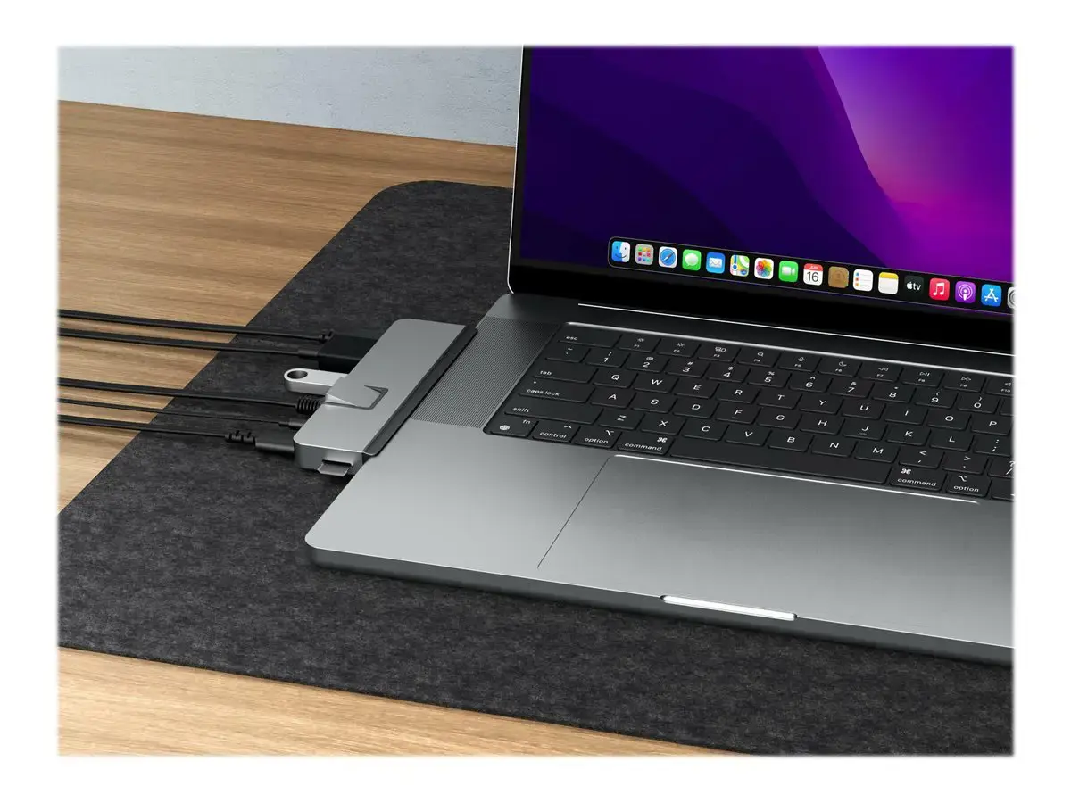 USB šakotuvas "Hyper HD575-GRY-GL
