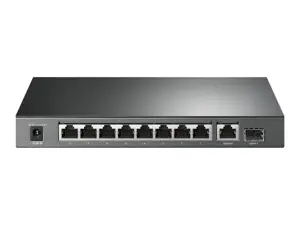 "TP-Link" 10 prievadų gigabitinis stalinis komutatorius su 8 prievadais PoE+, nevaldomas, Gigabit Ethernet (10/100/1000), maitinimas per Ethernet (PoE)