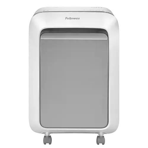 "Fellowes Powershred LX21", smulkinimas mikrokarpelėmis, 2 x 12 mm, 23 l, jutiklinis, 4 ratukai, 15 lapų