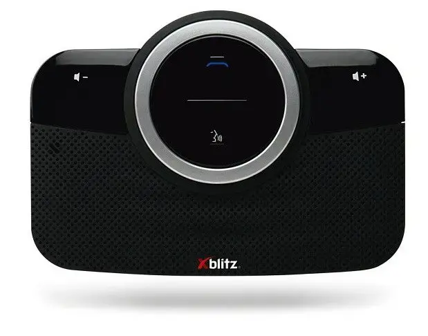 Xblitz X1000 speakerphone Mobile phone Bluetooth Black, Silver