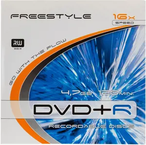 "Omega Freestyle" DVD+R 4,7 GB 16x saugi pakuotė