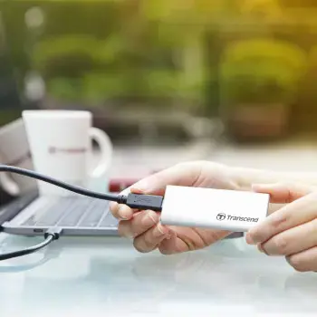 TRANSCEND 1 TB išorinis SSD diskas ESD260C USB 3.1 Gen 2 Type C