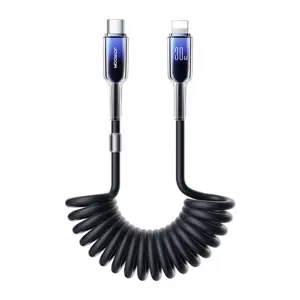 Cable USB-C Lightning Joyroom S-A43 30W 1,5m czarny