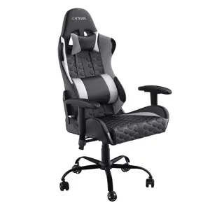 "Trust GXT 708W Resto", Universali žaidimų kėdė, 150 kg, universali, juoda, juoda, metalinė