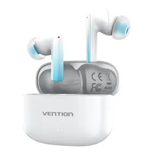 Belaidės ausinės, "Vention", NBIW0, "Elf Earbuds E04" (baltos spalvos)