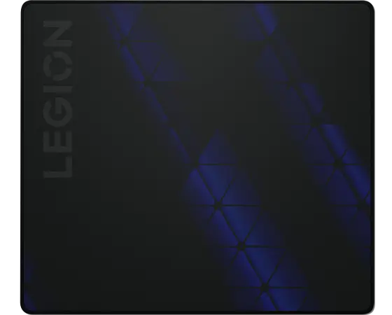 Lenovo GXH1C97870, juoda, mėlyna, vaizdas, mikropluoštas, guma, neslystantis pagrindas, žaidimų pelės kilimėlis