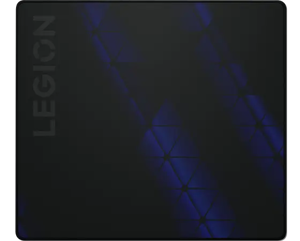 Lenovo GXH1C97870, juoda, mėlyna, vaizdas, mikropluoštas, guma, neslystantis pagrindas, žaidimų pel…